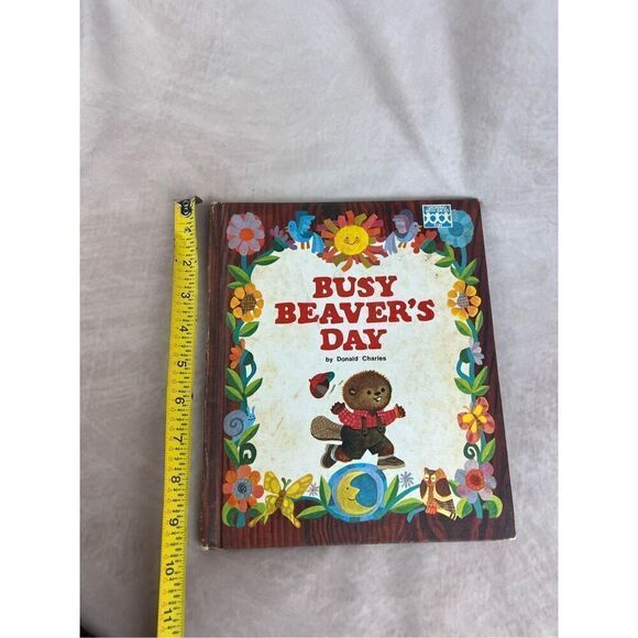 Vintage Children’s Book Busy Beaver’s Day - Picture 1 of 6